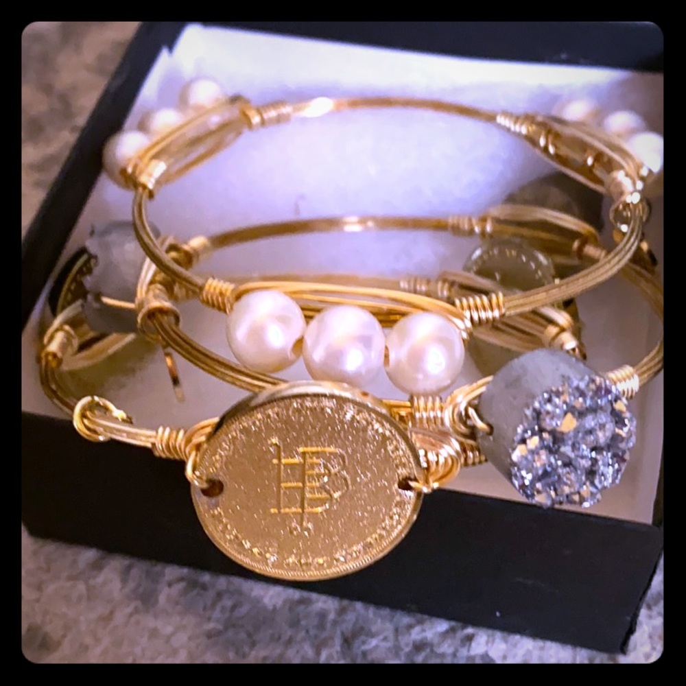 Brand NEW Bourbon and Bow ties Bracelet